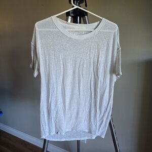#17 lululemon athletica White Short Sleeve Tee